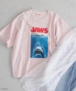 「JAWS」ピグメント半袖カットプルオーバー（ピンク / 税込3490円）