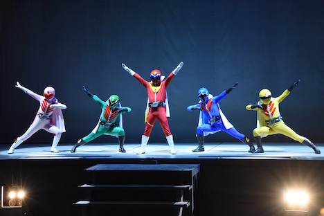 「秘密戦隊ゴレンジャー」シークレットプレミアムショー(アクションショー)の様子