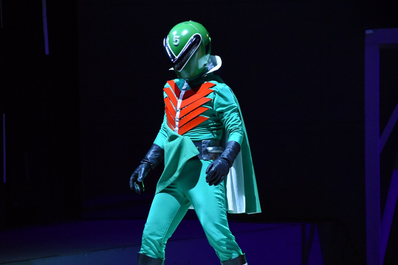 ミドレンジャー - 5人そろって秘密戦隊ゴレンジャー！アカレンジャー