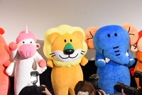 「たべっ子どうぶつ THE MOVIE」完成披露試写会の様子