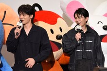 左から水上恒司、藤森慎吾