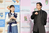 左から山下美月、山田孝之