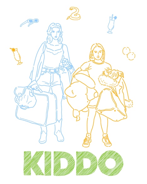 金井冬樹による「KIDDO キドー」イラスト