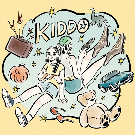 MUCHIによる「KIDDO キドー」イラスト