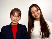 「ダメマネ！ －ダメなタレント、マネジメントします－」のキャスト。左から川栄李奈、華優希
