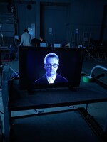 展覧会「“SATELLITES” BY NICOLAS WINDING REFN WITH HIDEO KOJIMA」のインスタレーション制作の様子