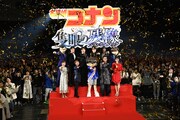 劇場版「名探偵コナン 隻眼の残像（せきがんのフラッシュバック）」の「公開直前！SPファンミーティング」の様子
