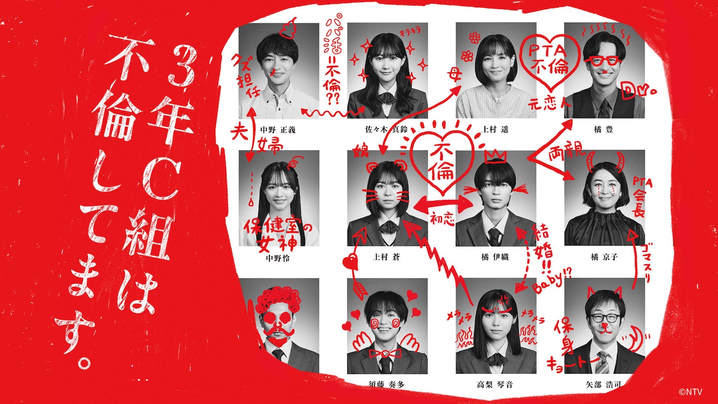 「3年C組は不倫してます。」ビジュアル