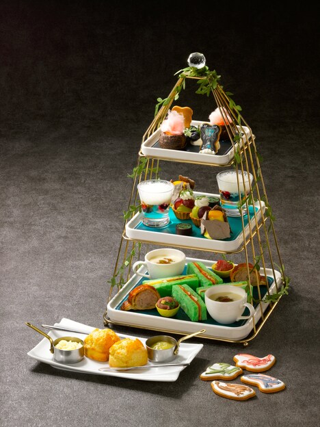 特別企画「炎のゴブレット」で販売されるアフタヌーンティー