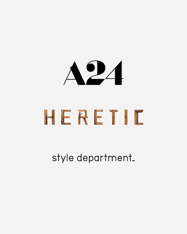 「A24 POP UP STORE at style department_」ビジュアル