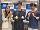 「コジ10 小島秀夫の『最高の10時にしよう』」より、左から日比麻音子、西島秀俊、小島秀夫