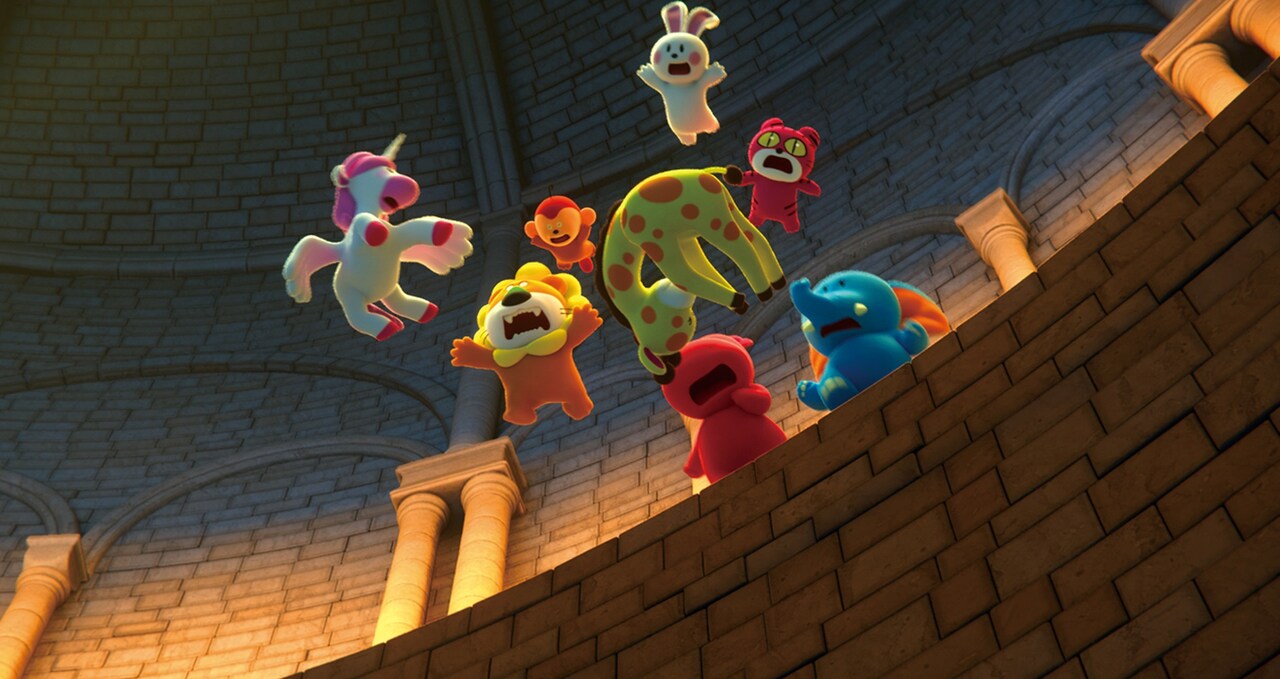 松田元太、水上恒司、高石あかりがそろってアフレコ「たべっ子どうぶつ」激走シーン