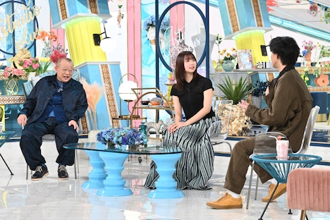 「A-Studio+」より、左から笑福亭鶴瓶、上白石萌歌、藤ヶ谷太輔