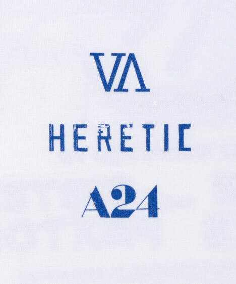 「A24 HERETIC TEE」裏面のデザイン