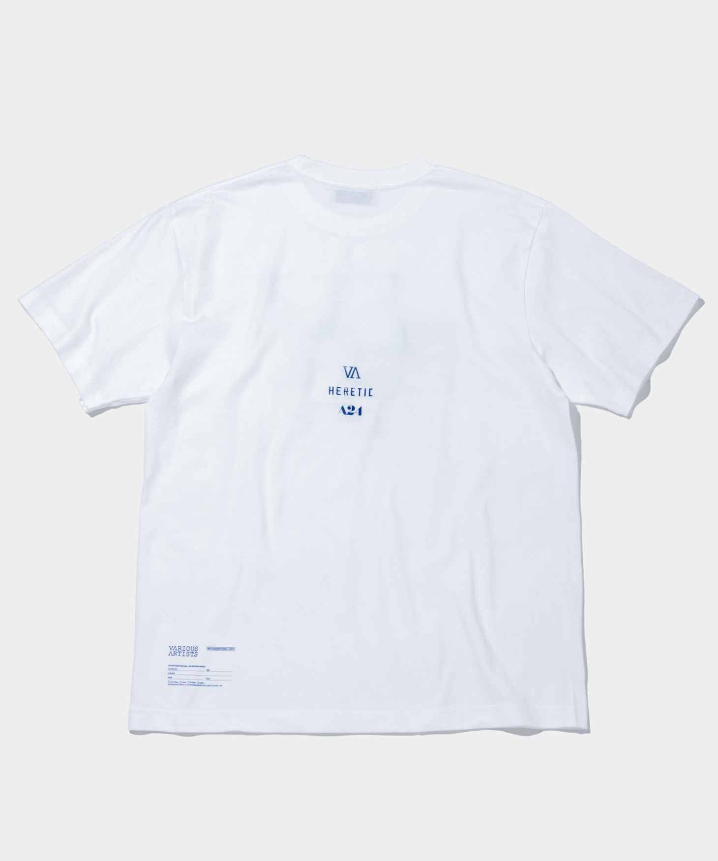 「A24 HERETIC TEE」裏面