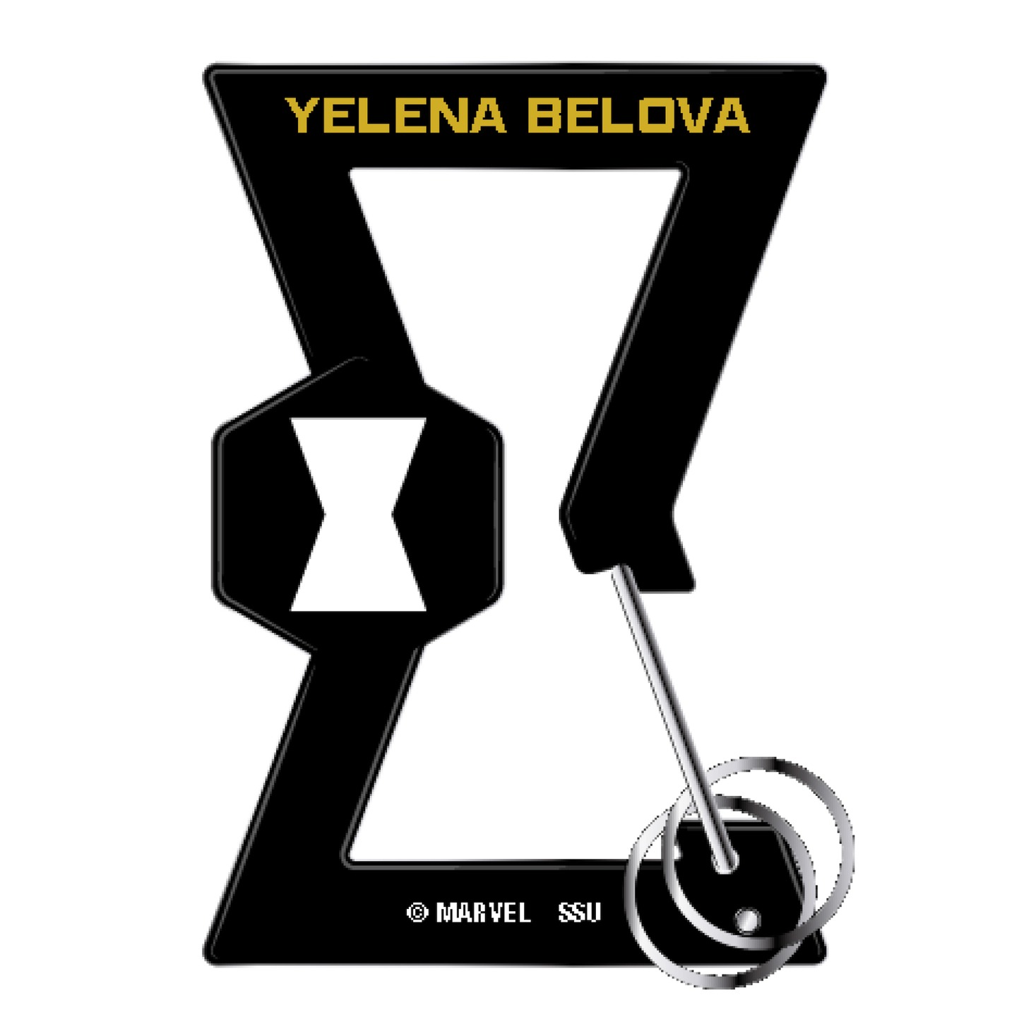 E賞のアクリルカラビナ