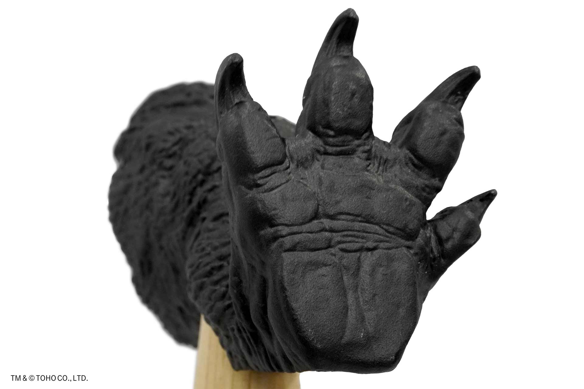 ゴジラの足型ハンマー発売！踏みつけるように釘を打つもよし、足の裏を