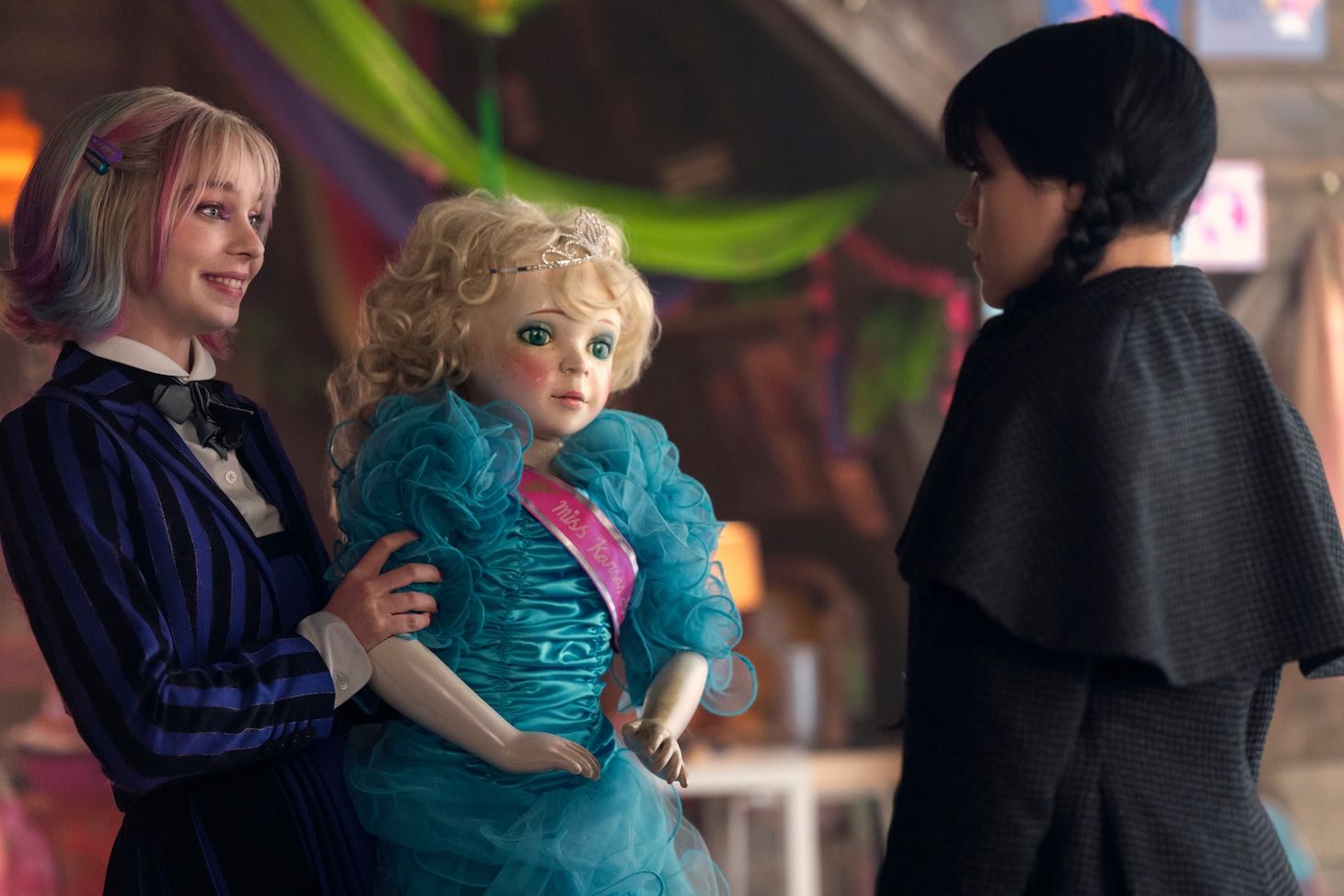 Netflixシリーズ「ウェンズデー」シーズン2の場面写真