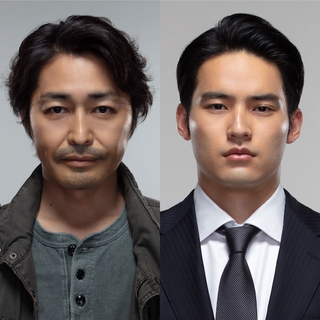 左から安田顕、水上恒司