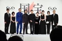映画「国宝」完成報告会の様子