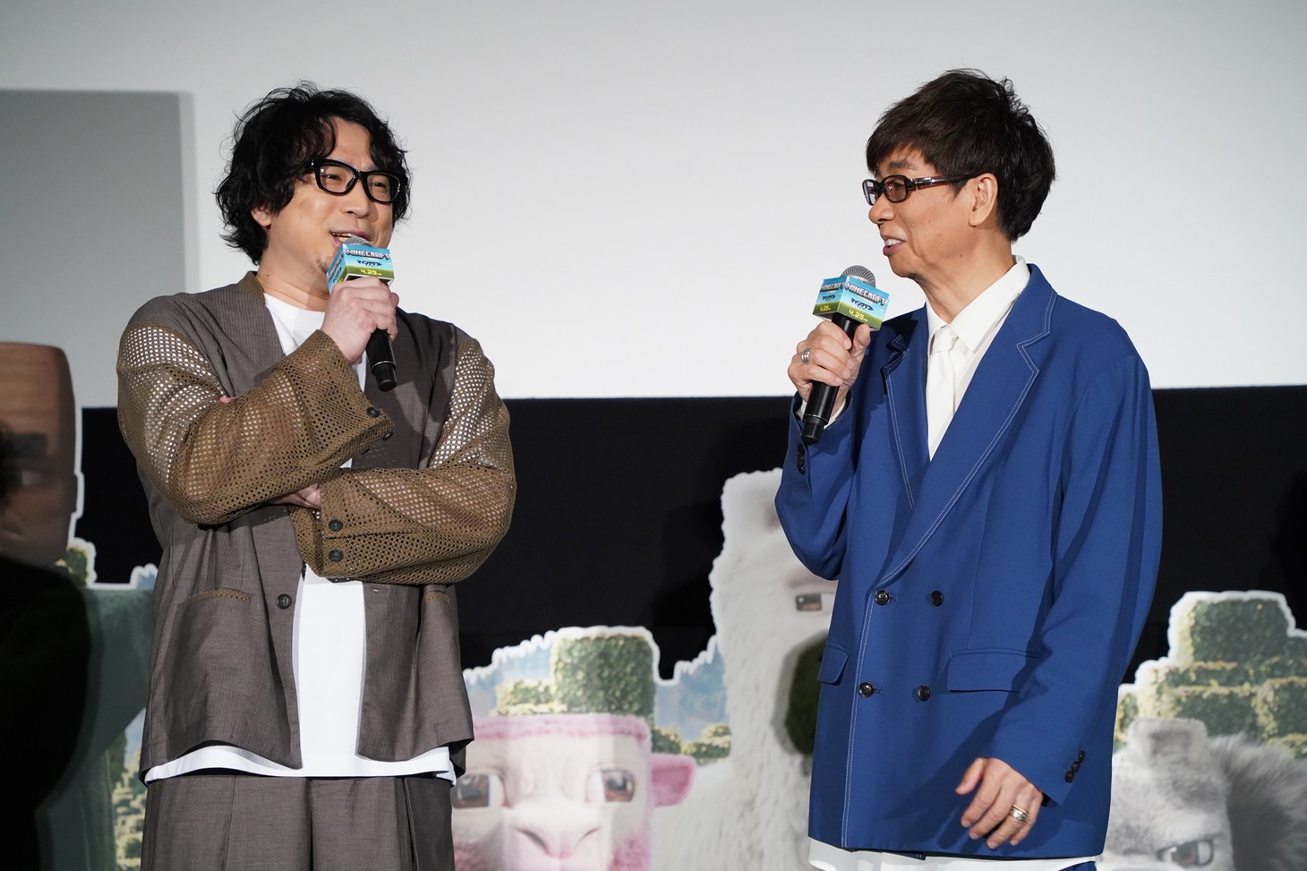 左から安元洋貴、山寺宏一