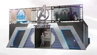 「『大阪コミコン2025』マーベル・スタジオ」ブースのイメージ
