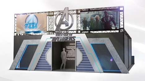 「『大阪コミコン2025』マーベル・スタジオ」ブースのイメージ