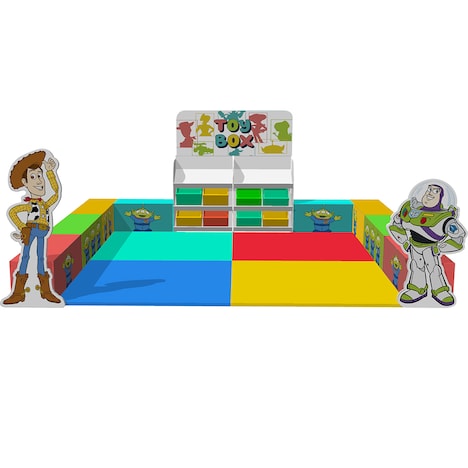 「トイ・ストーリー」のおもちゃ体験コーナーのイメージ画像