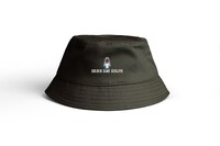 抽選で5名に当たる「ゴールデン・サメ劇場」オリジナルのバケットハット