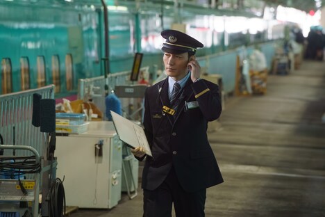 Netflix映画「新幹線大爆破」メイキング写真