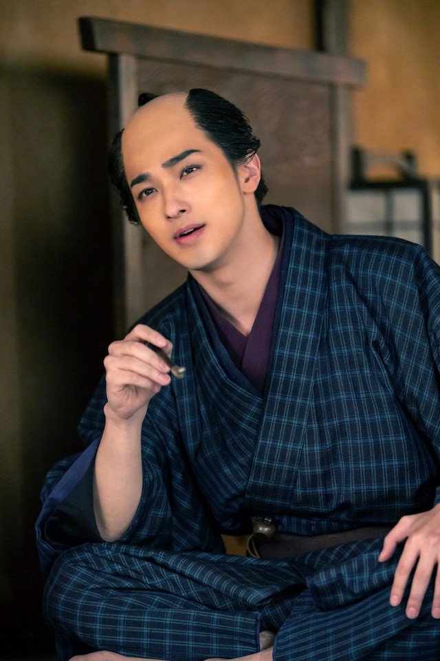 大河ドラマ「べらぼう～蔦重栄華乃夢噺～」より、横浜流星演じる蔦屋重三郎