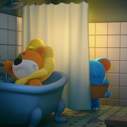 松田元太演じるらいおんくんが“秘密の呪文”をめぐり奮闘「たべっ子どうぶつ」新映像