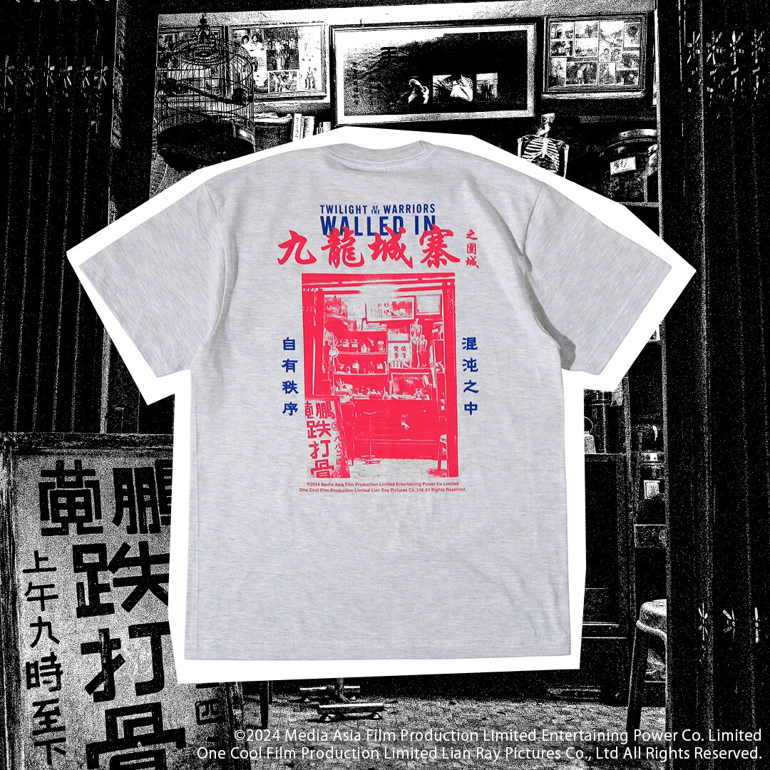 九龍城砦Tシャツ・ブラック（税込3850円・S / M / L / XL