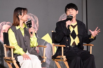 左から田村睦心、梶裕貴
