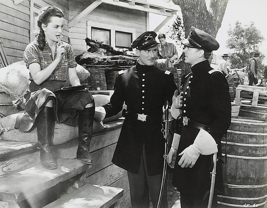 「カンサス騎兵隊」場面写真