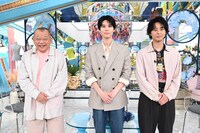 「A-Studio+」より、左から笑福亭鶴瓶、萩原利久、藤ヶ谷太輔