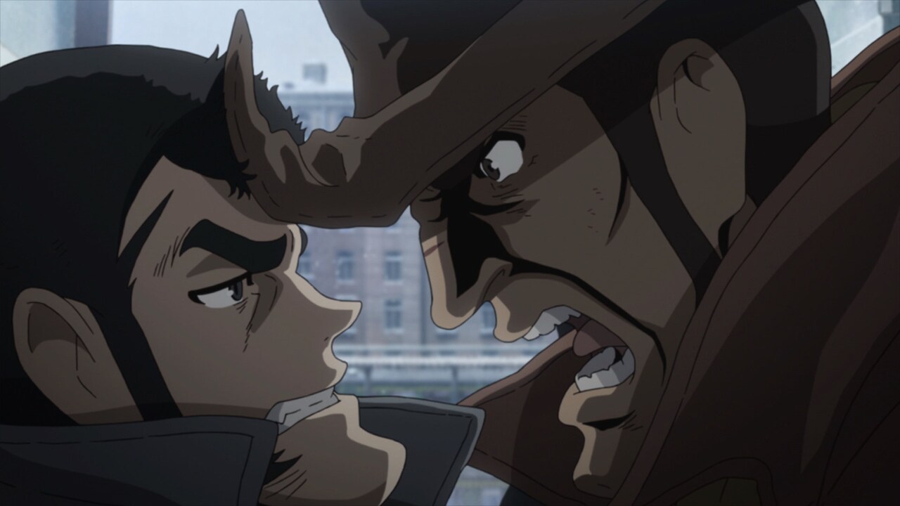 「LUPIN THE IIIRD 銭形と2人のルパン」より、ルパン三世（左）と銭形警部（右）