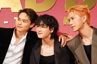 左から兵頭功海、豆原一成、池崎理人