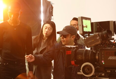 「新世紀ロマンティクス」メイキング写真