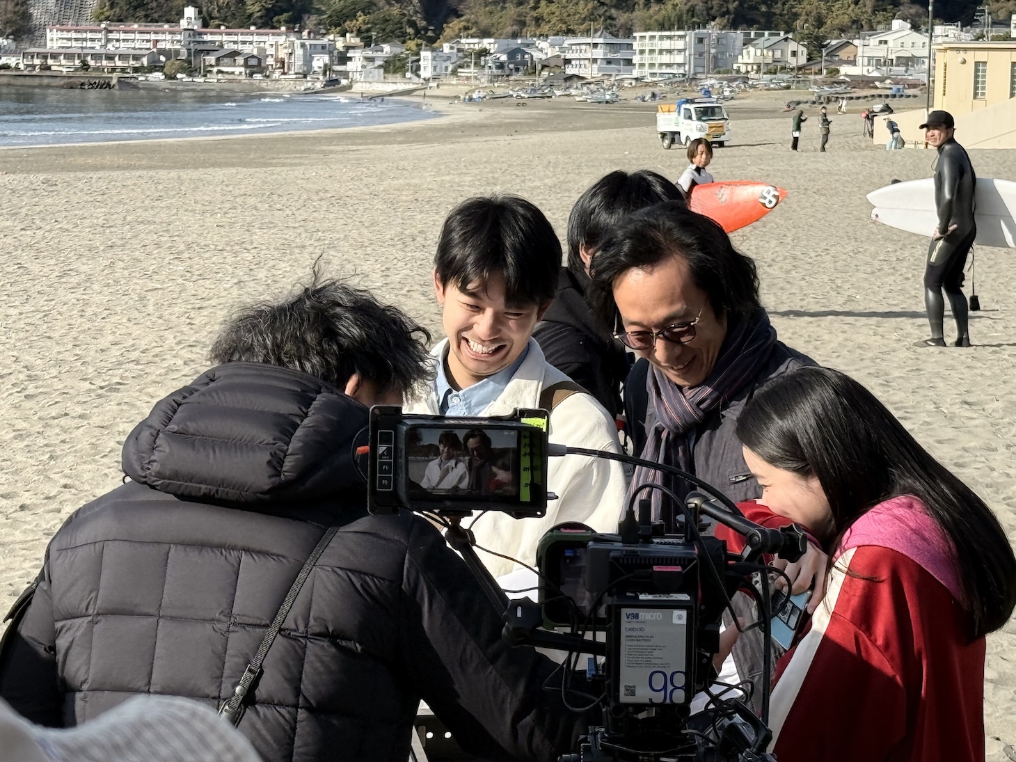 「ラストシーン」撮影の様子