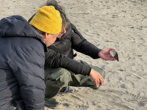 「ラストシーン」撮影の様子