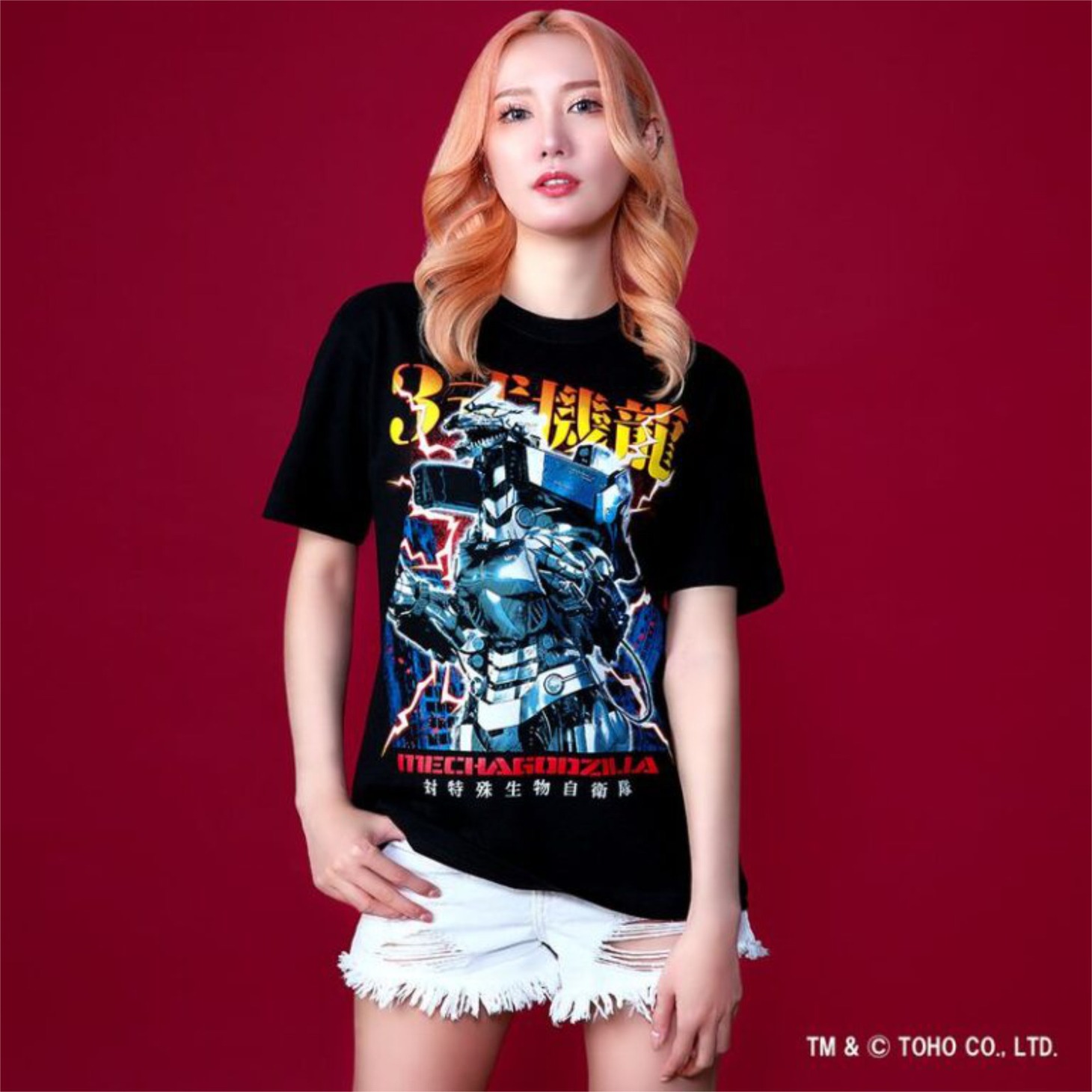 「大メカゴジラPOP UP STORE in 豊田」3式機龍 Tシャツ 墓場のメタルシャツシリーズ（税込5500円 / M～XXL）
