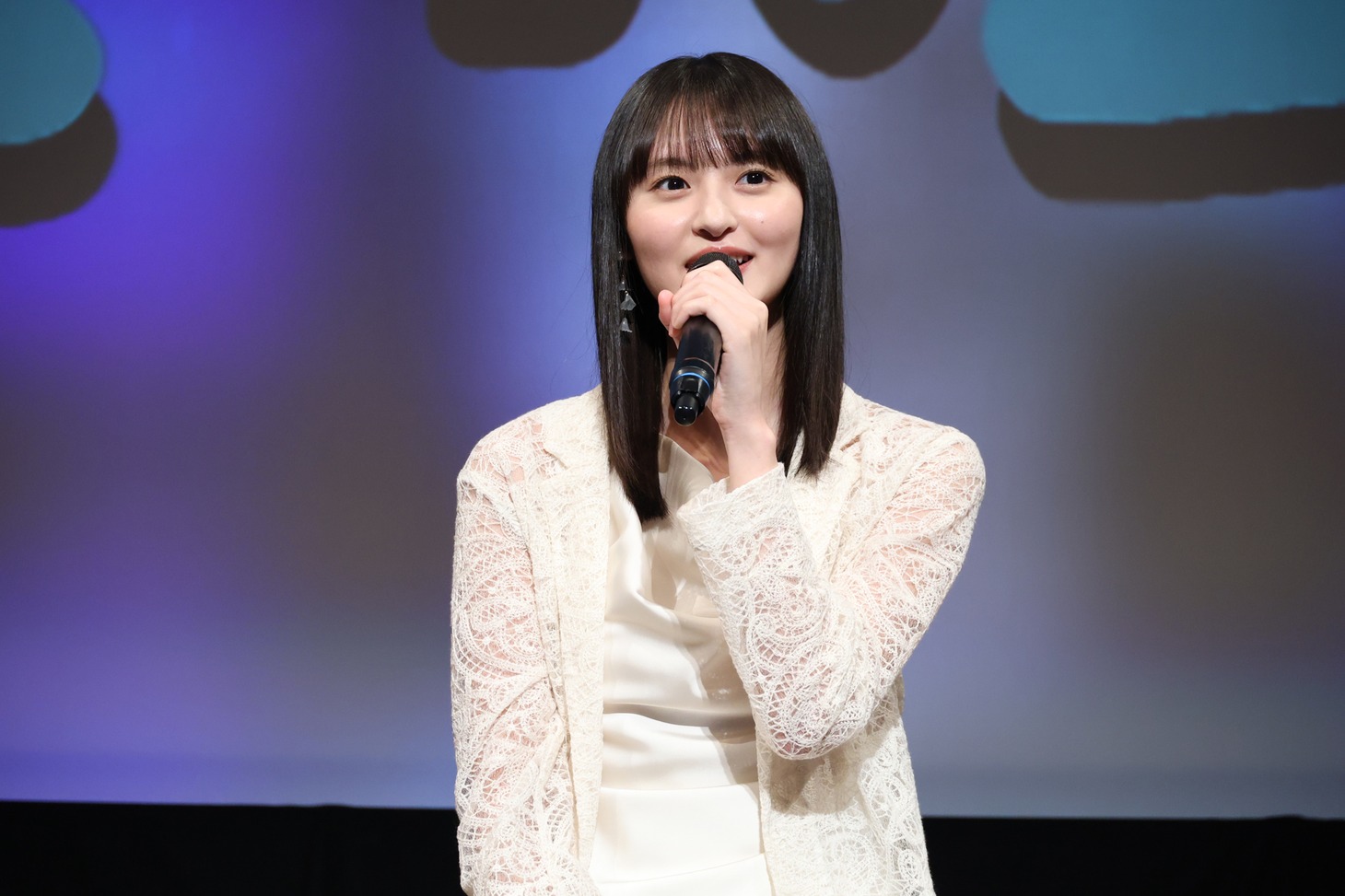 「トラックガール2」完成披露試写会に登壇した遠藤さくら