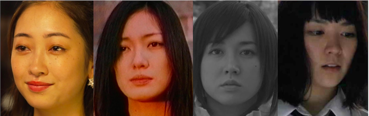 左から川添野愛、板谷由夏、久遠さやか、吉谷彩子