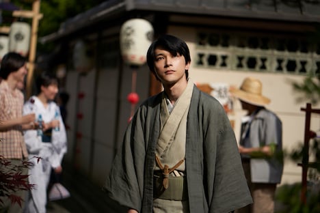 「国宝」より、吉沢亮演じる立花喜久雄