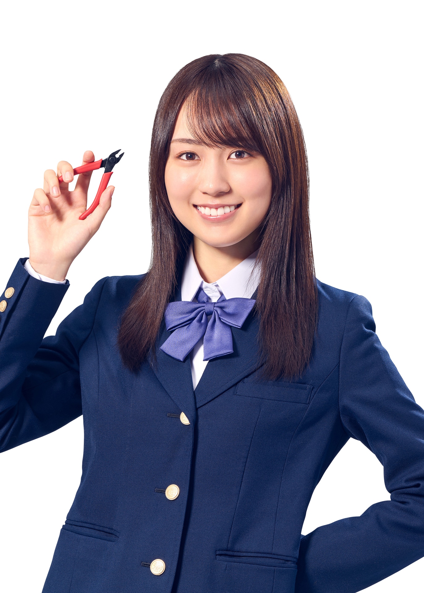 高嶺瑠夏役の賀喜遥香