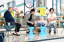 「A-Studio+」より、左から笑福亭鶴瓶、丸山隆平、藤ヶ谷太輔