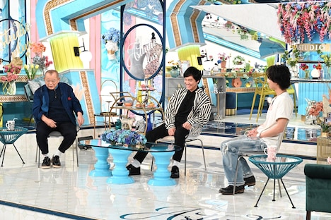 「A-Studio+」より、左から笑福亭鶴瓶、丸山隆平、藤ヶ谷太輔