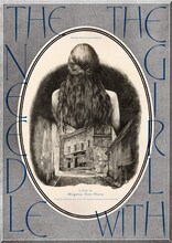ヒグチユウコと大島依提亜が手がけた映画「ガール・ウィズ・ニードル」のオルタナティブポスター
