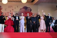 第78回カンヌ国際映画祭レッドカーペットの様子